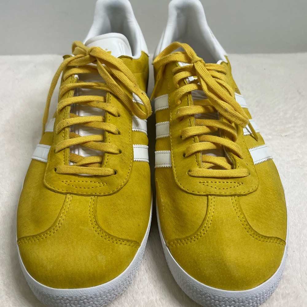 Adidas samba yellow white